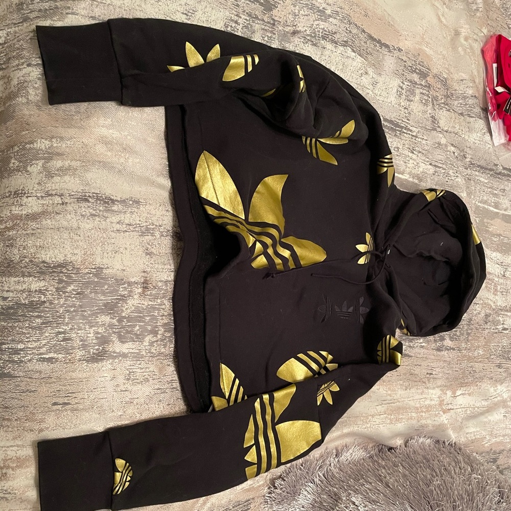 Adidas crop sweatshirt